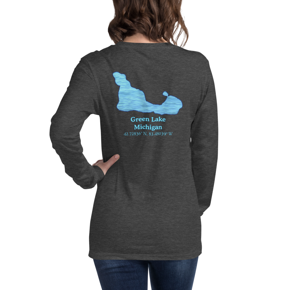 Green Lake Long Sleeve Unisex T-shirt