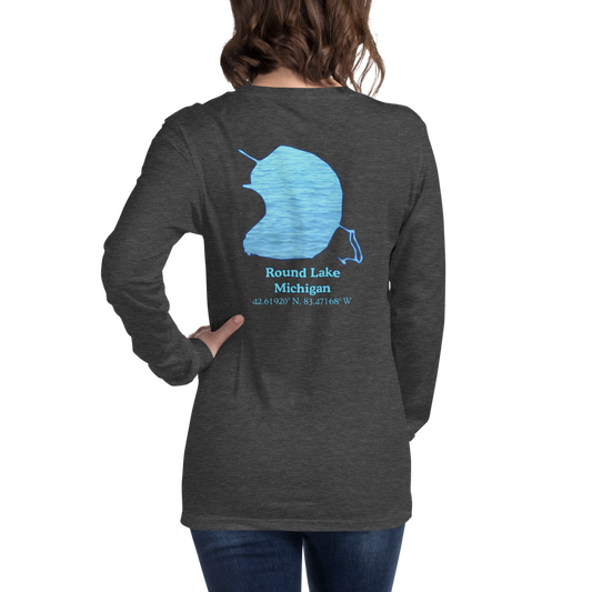 Round Lake Long Sleeve Unisex T-shirt