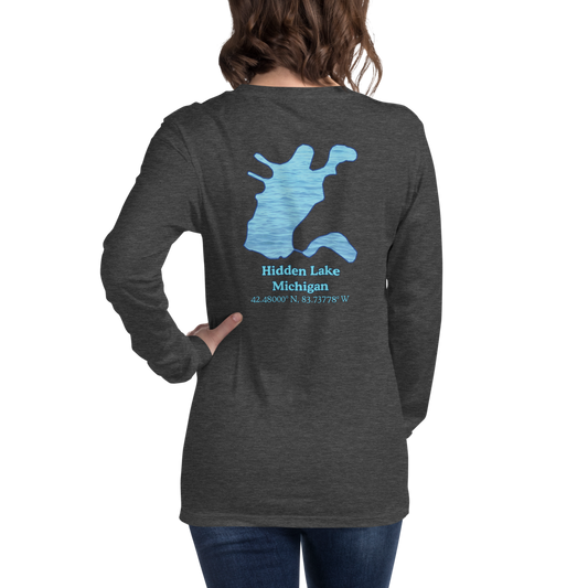 Hidden Lake Long Sleeve Unisex T-shirt