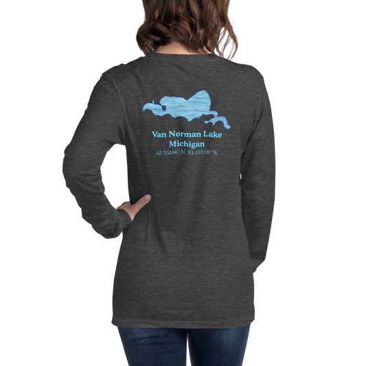 Van Norman Lake Long Sleeve Unisex T-shirt