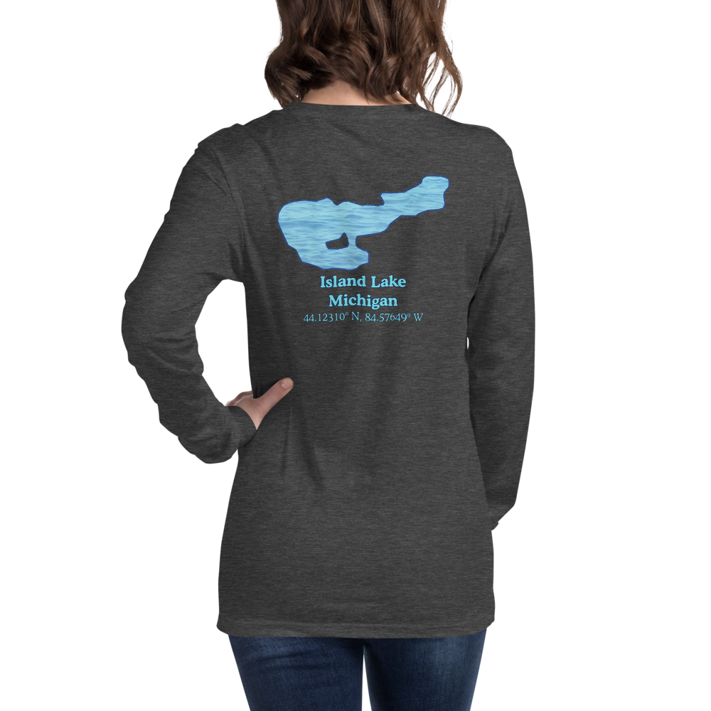 Island Lake Long Sleeve Unisex T-shirt