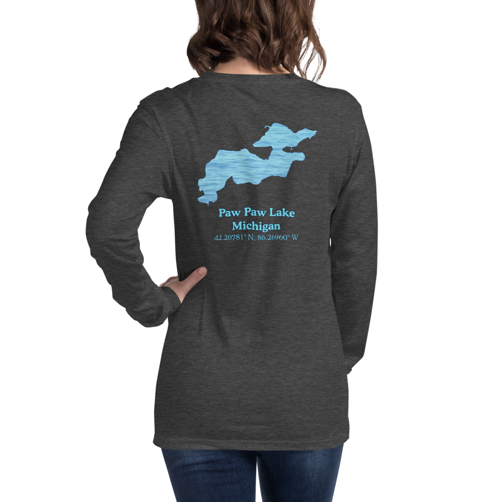 Paw Paw Lake Long Sleeve Unisex T-shirt