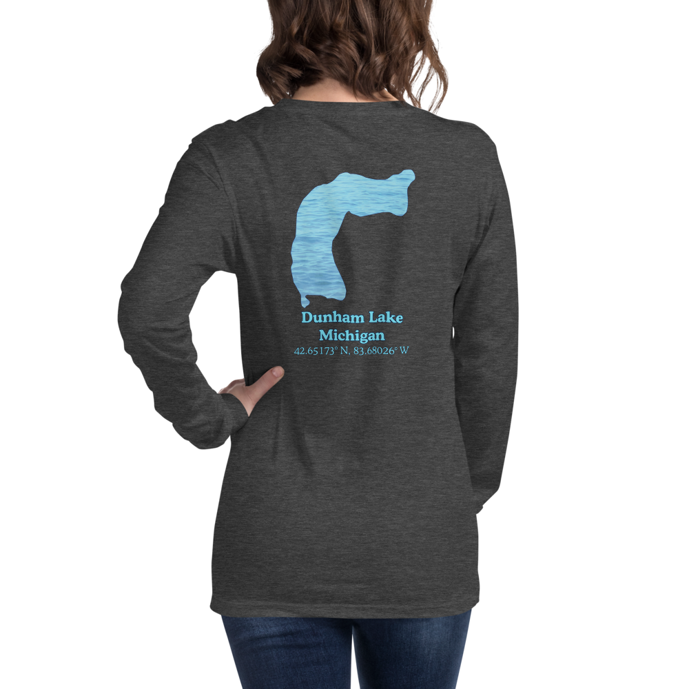 Dunham Lake Long Sleeve Unisex T-shirt