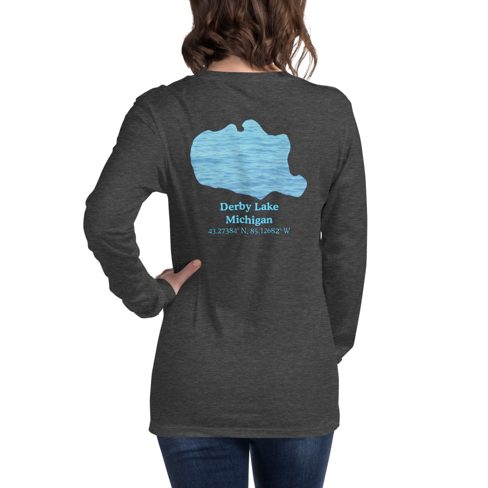 Derby Lake Long Sleeve Unisex T-shirt