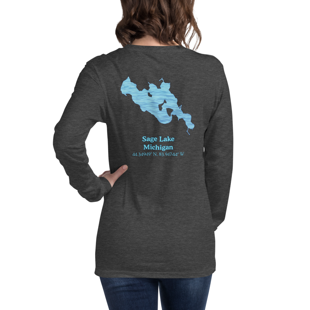 Sage Lake Long Sleeve Unisex T-shirt