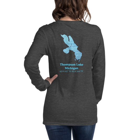 Thompson Lake Long Sleeve Unisex T-shirt