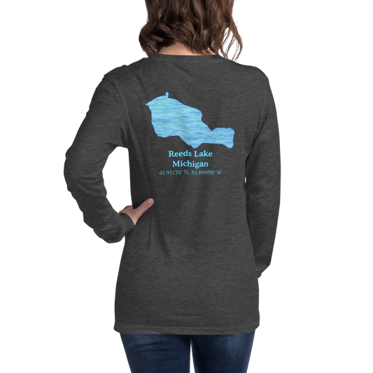 Reeds Lake Long Sleeve Unisex T-shirt