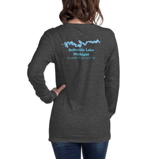 Belleville Lake Long Sleeve Unisex T-shirt