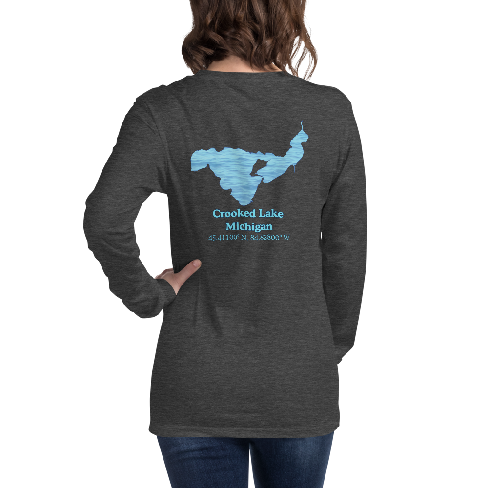 Crooked Lake  Long Sleeve Unisex T-shirt