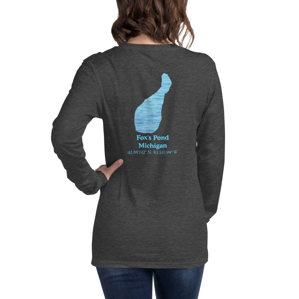 Fox's Pond Long Sleeve Unisex T-shirt