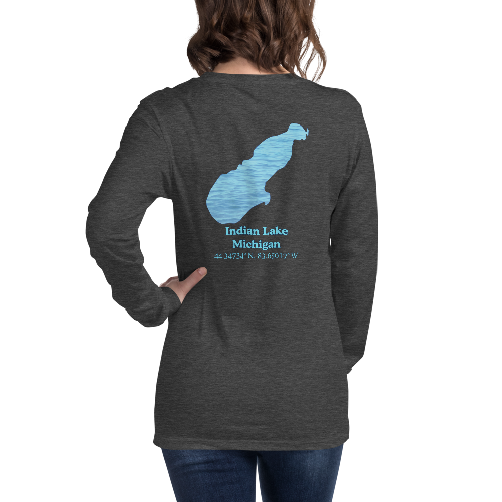 Indian Lake Long Sleeve Unisex T-shirt