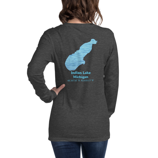Indian Lake Long Sleeve Unisex T-shirt