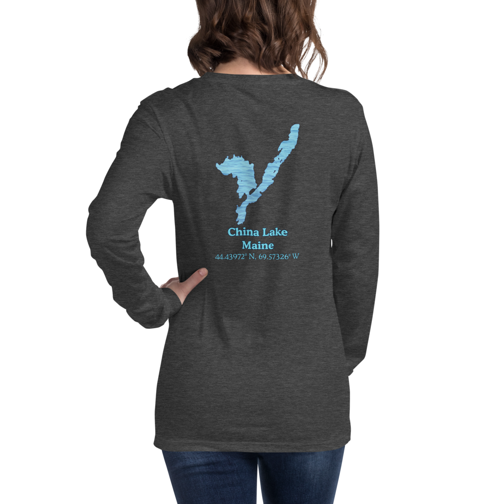China Lake Long Sleeve Unisex T-shirt