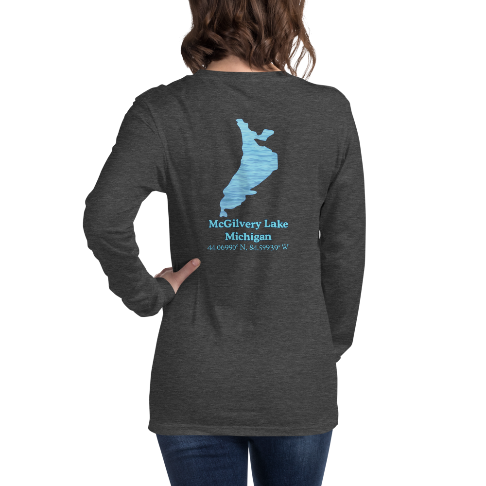 McGilvery Lake Long Sleeve Unisex T-shirt
