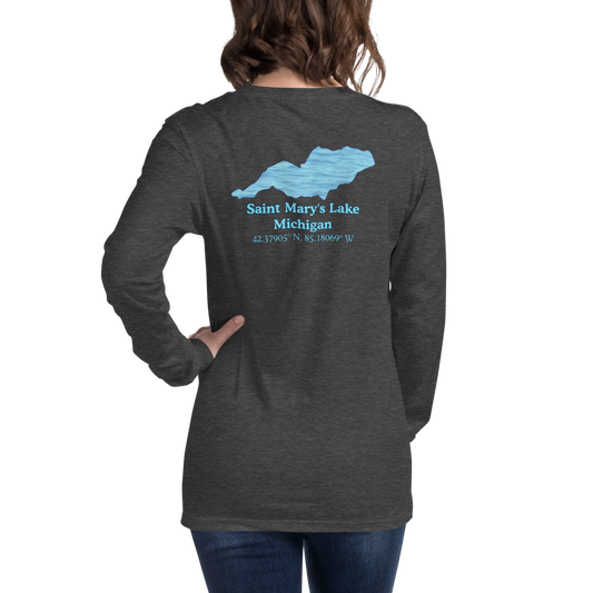 Saint Mary's Lake Long Sleeve Unisex T-shirt