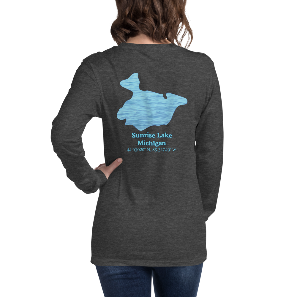 Sunrise Lake Long Sleeve Unisex T-shirt