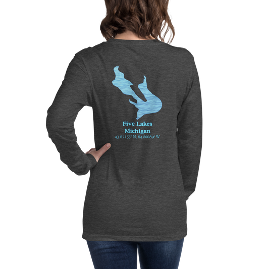 Five Lakes Long Sleeve Unisex T-shirt