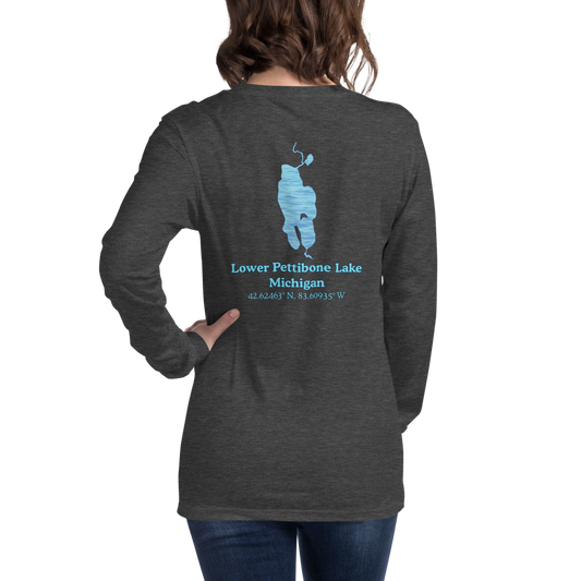 Lower Pettibone Lake Long Sleeve Unisex T-shirt