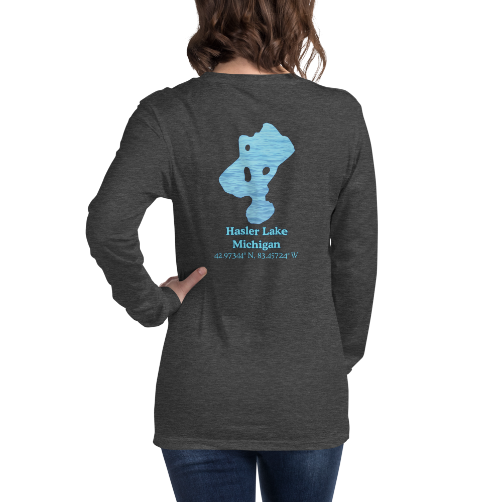 Hasler Lake Long Sleeve Unisex T-shirt