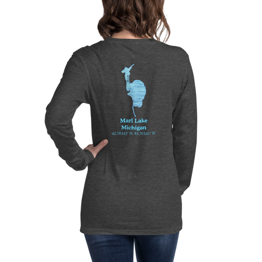 Marl Lake Long Sleeve Unisex T-shirt