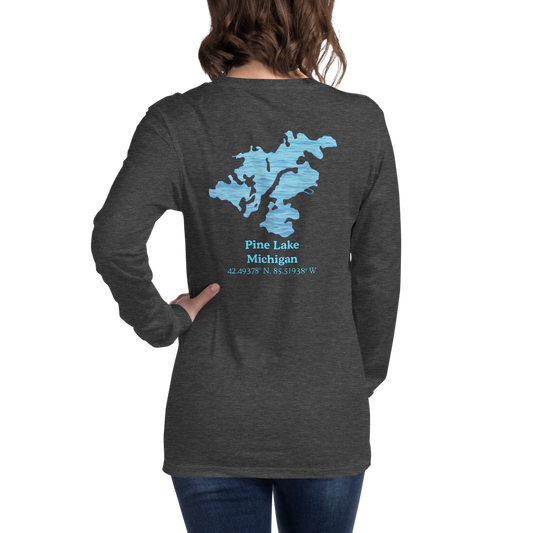 Pine Lake Long Sleeve Unisex T-shirt