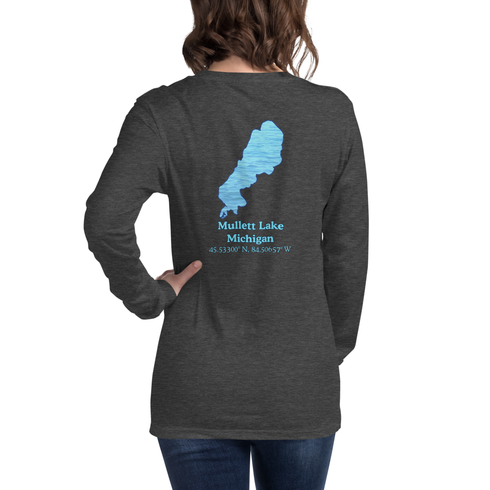 Mullett Lake Long Sleeve Unisex T-shirt