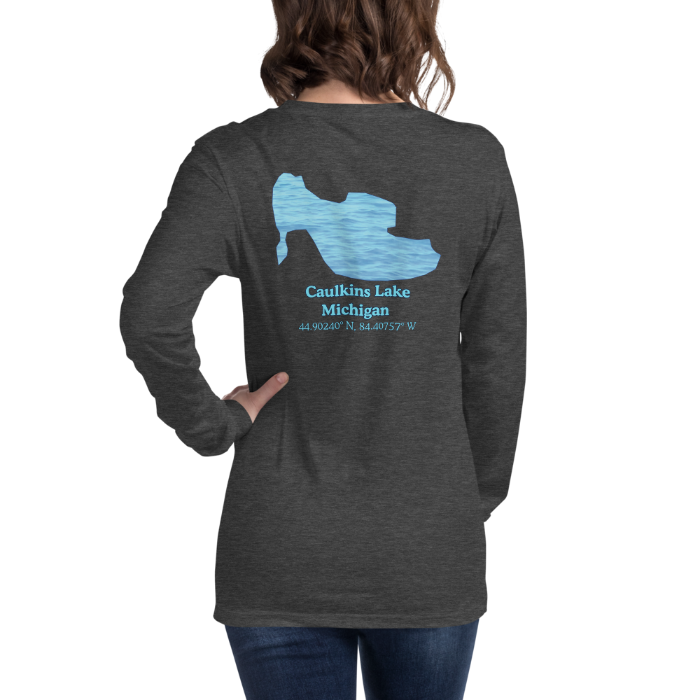 Caulkins Lake Long Sleeve Unisex T-shirt