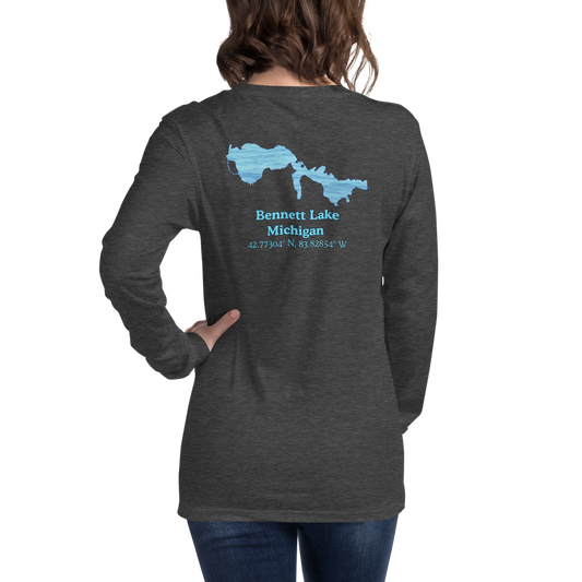 Bennett Lake Long Sleeve Unisex T-shirt