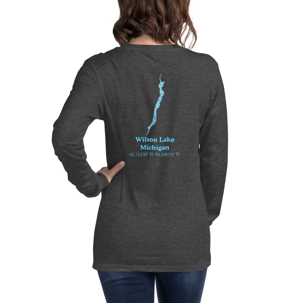 Wilson Lake Long Sleeve Unisex T-shirt