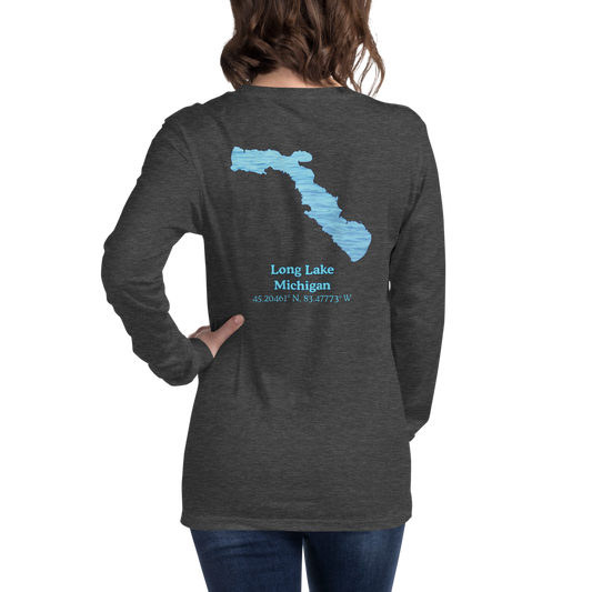 Long Lake Long Sleeve Unisex T-shirt