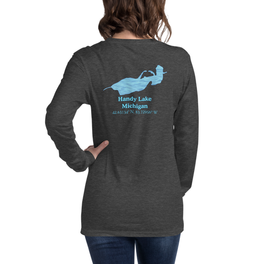 Handy Lake Long Sleeve Unisex T-shirt