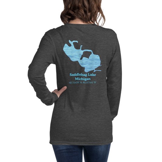 Saddlebag Lake Long Sleeve Unisex T-shirt