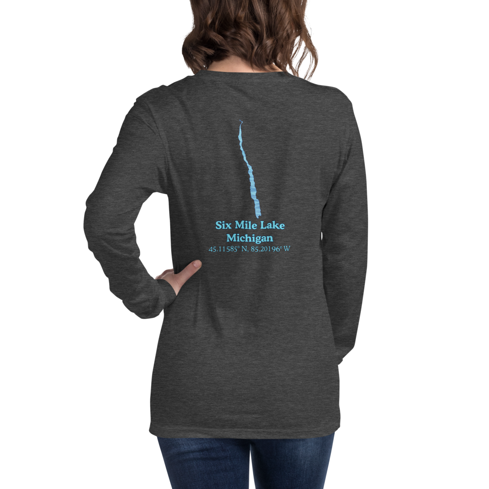 Six Mile Lake Long Sleeve Unisex T-shirt
