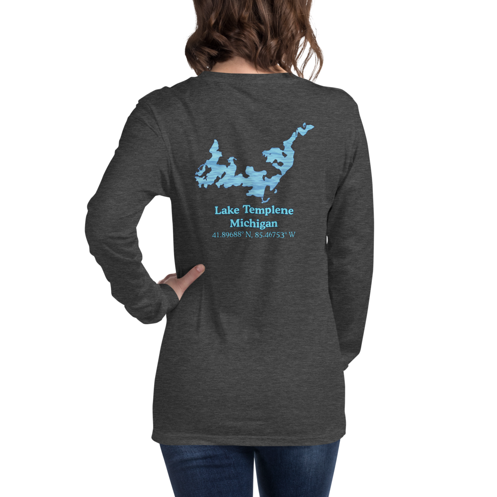 Lake Templene Long Sleeve Unisex T-shirt