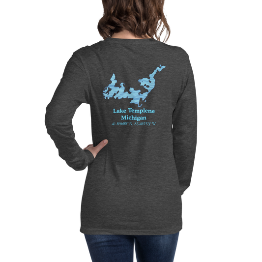 Lake Templene Long Sleeve Unisex T-shirt