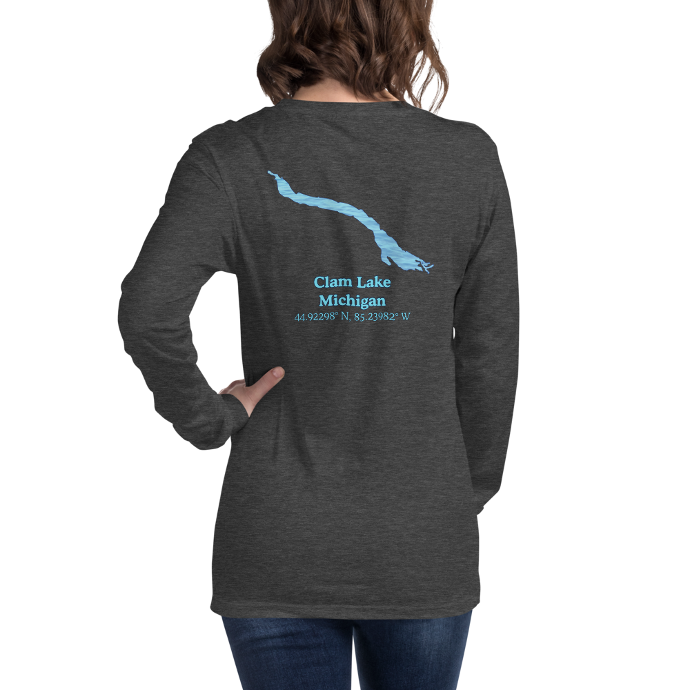 Clam Lake Long Sleeve Unisex T-shirt