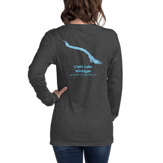 Clam Lake Long Sleeve Unisex T-shirt