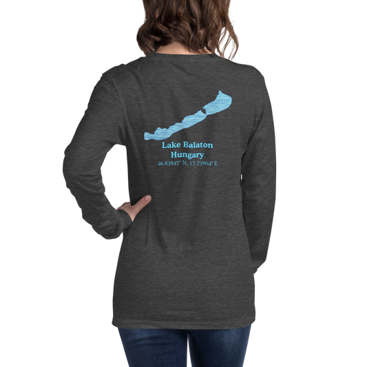 Lake Balaton Long Sleeve Unisex T-shirt