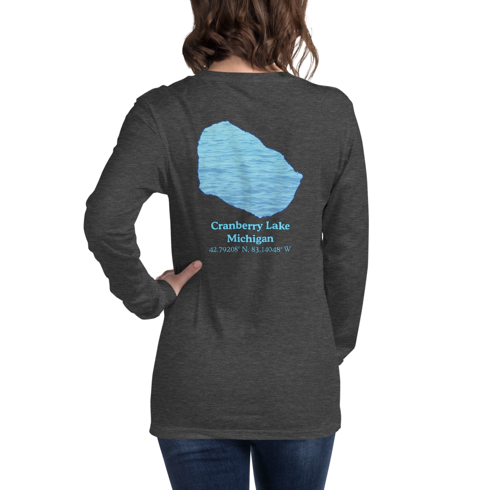 Cranberry Lake Long Sleeve Unisex T-shirt
