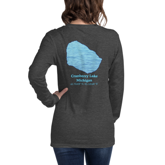 Cranberry Lake Long Sleeve Unisex T-shirt