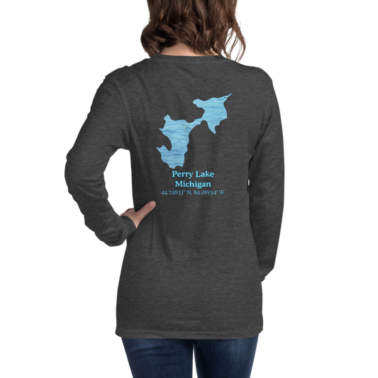 Perry Lake Long Sleeve Unisex T-shirt