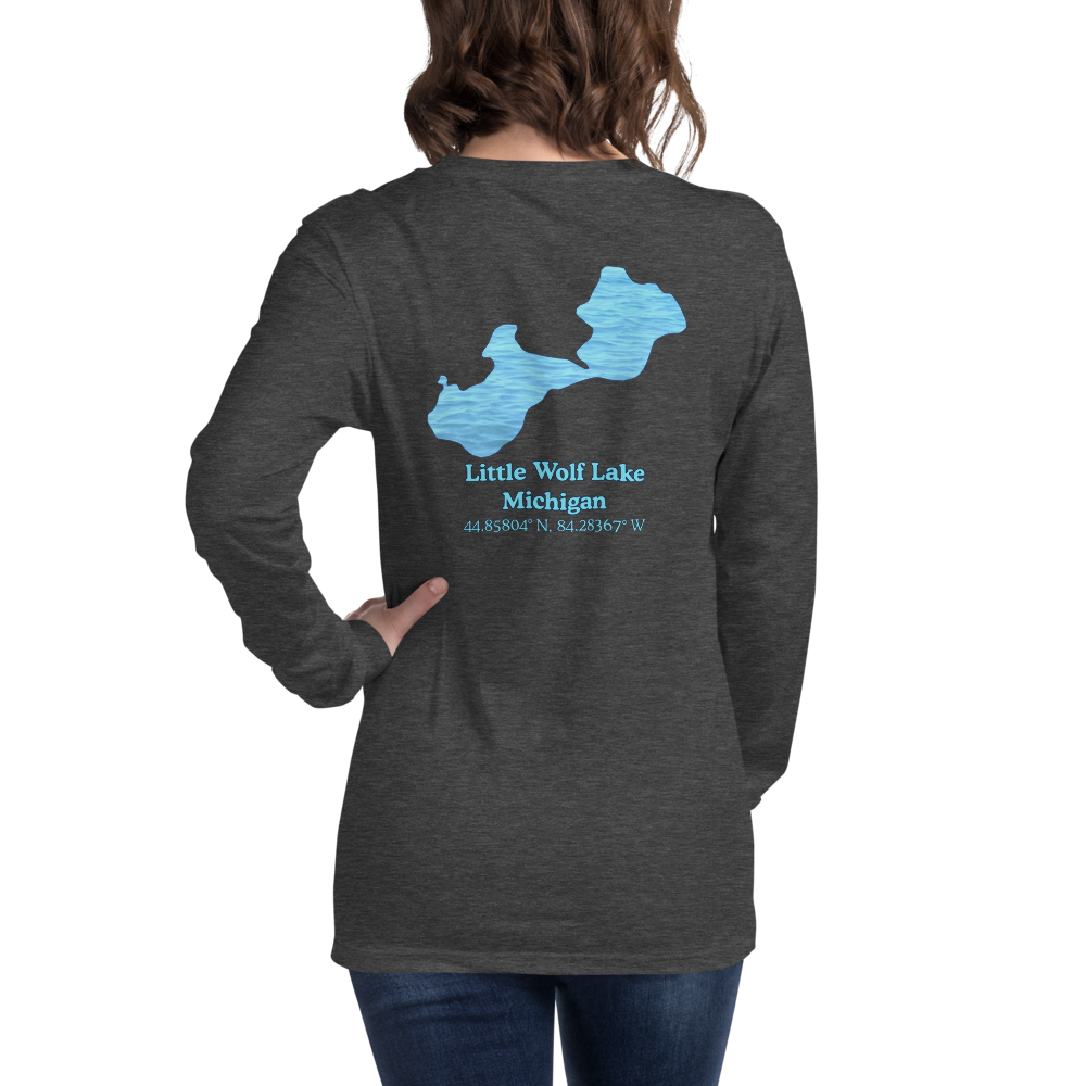 Little Wolf Lake Long Sleeve Unisex T-shirt