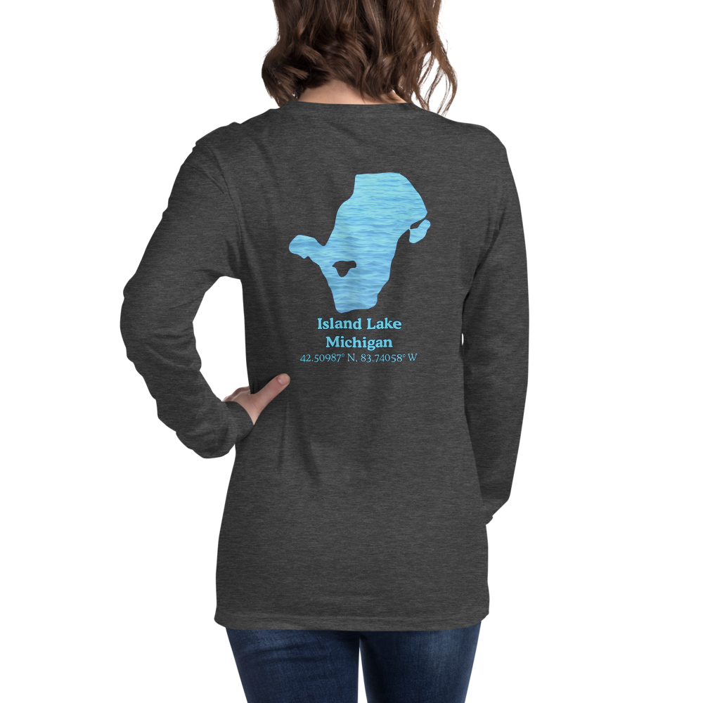 Island Lake Long Sleeve Unisex T-shirt