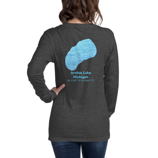 Avalon Lake Long Sleeve Unisex T-shirt