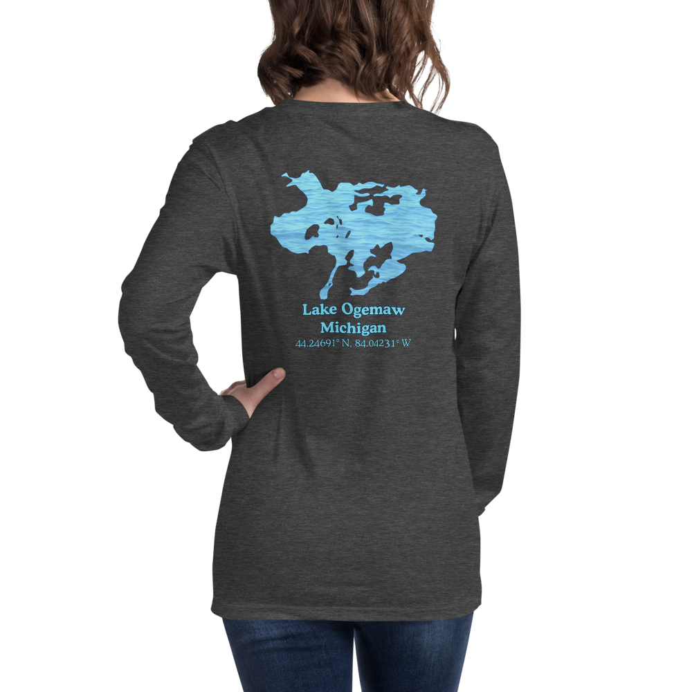 Lake Ogemaw Long Sleeve Unisex T-shirt