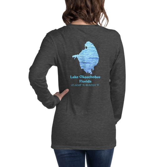 Lake Okeechobee Long Sleeve Unisex T-shirt