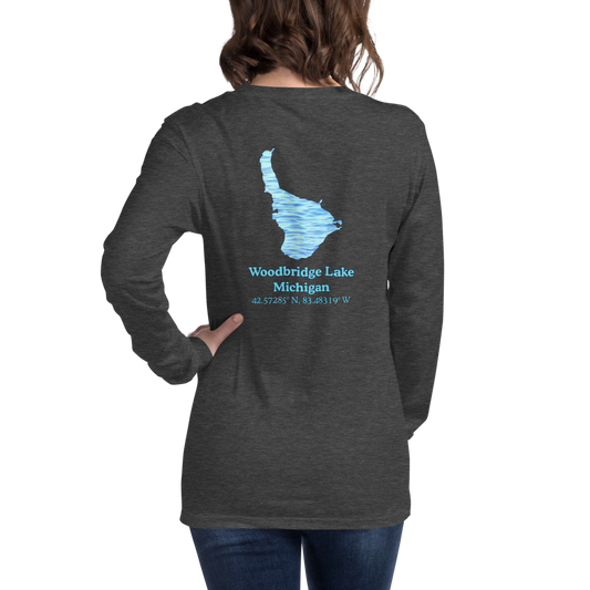 Woodbridge Lake Long Sleeve Unisex T-shirt