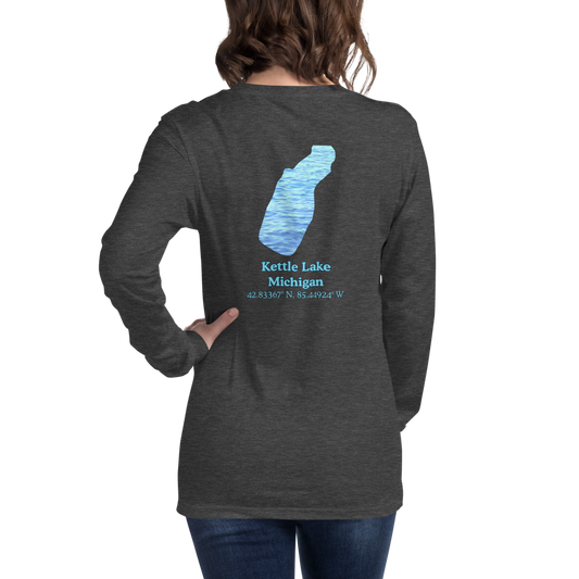 Kettle Lake Long Sleeve Unisex T-shirt