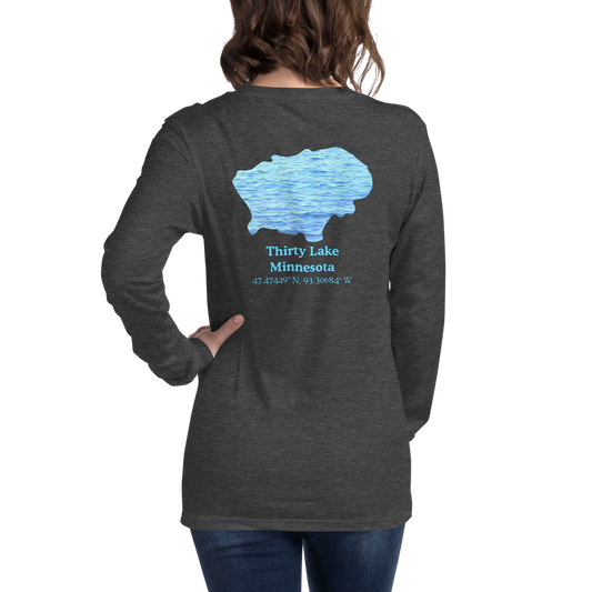 Thirty Lake Long Sleeve Unisex T-shirt