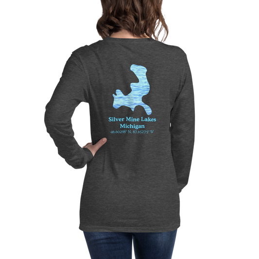 Silver Mine Lakes Long Sleeve Unisex T-shirt